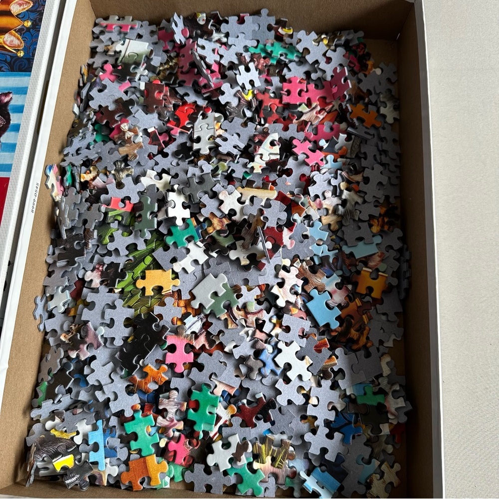 EUROGRAPHICS 1000pc Funny Cats jigsaw puzzle - Picture 5 of 6